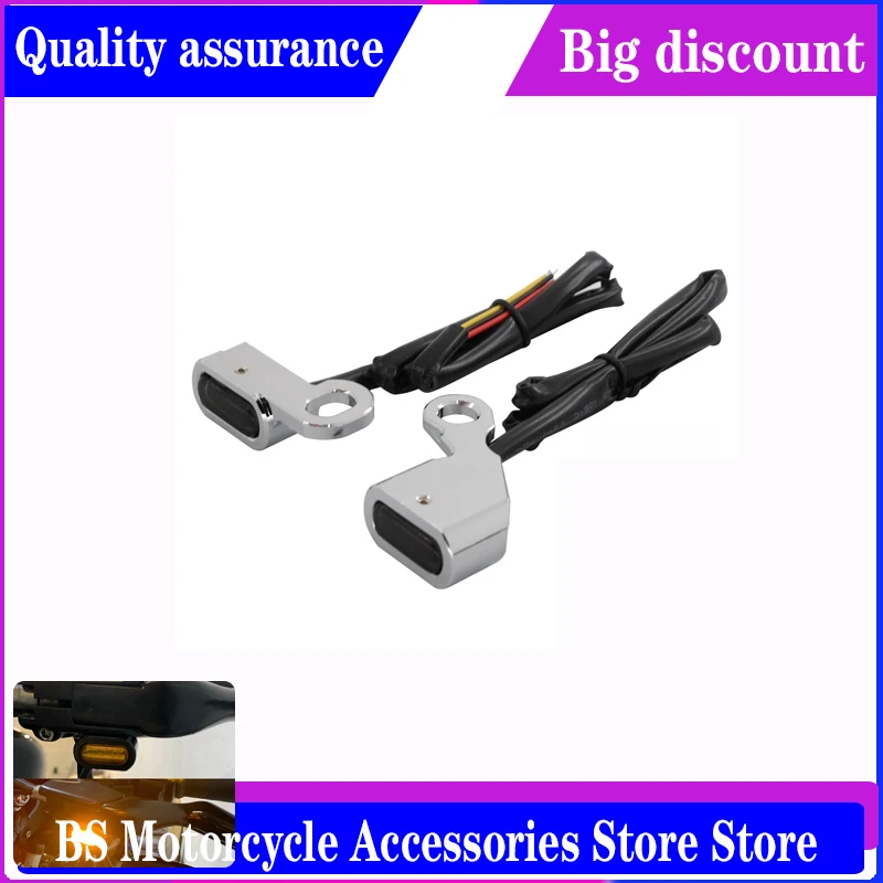 FoR Harley Sportster S 1250 RH1250S 2021 2022 2023 Motorcycle Handlebar Control LED Turn Signal Indicator Light Blinker Lamp view 4