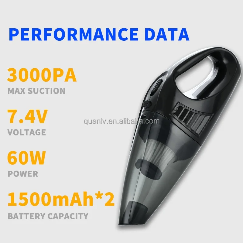 

Portable Car Cordless Vacuum Cleaner Handheld Household Wireless Vacuum Cleaner
