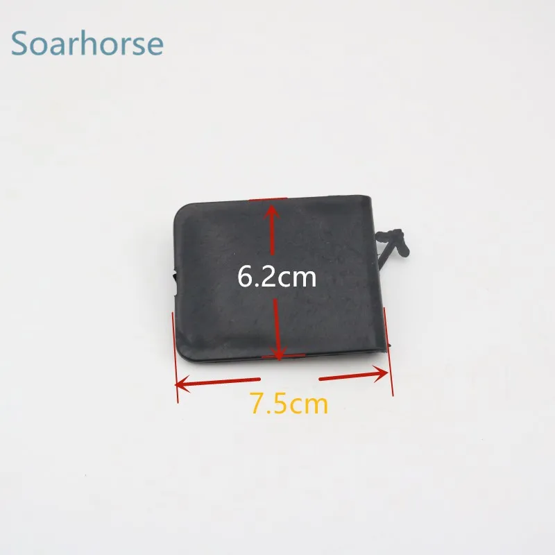 Soarhorse Front Bumper Tow Hook Cover Cap For Nissan Qashqai Dualis J10 2007 2008 2009 2010