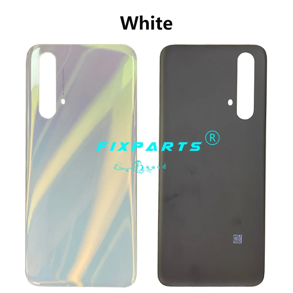 New For OPPO Realme X3 Battery Cover Rear Housing Door Glass Case Mobile Phone Replacement RMX2142 RMX2081  RMX2085 Back Cover