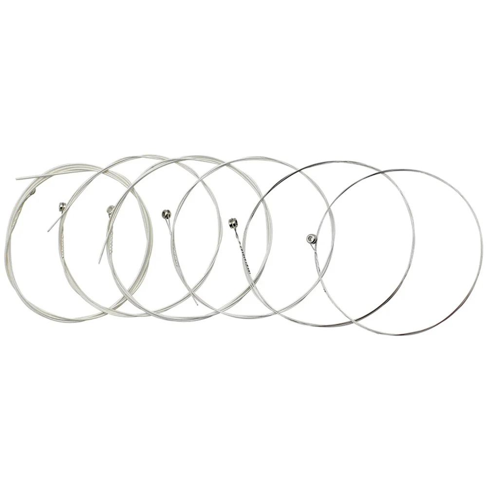 6 قطعة سلاسل الغيتار الصوتية الشعبية سبائك النحاس الدافئة متوازن لهجة واقعية استبدال مجموعة سلاسل الغيتار