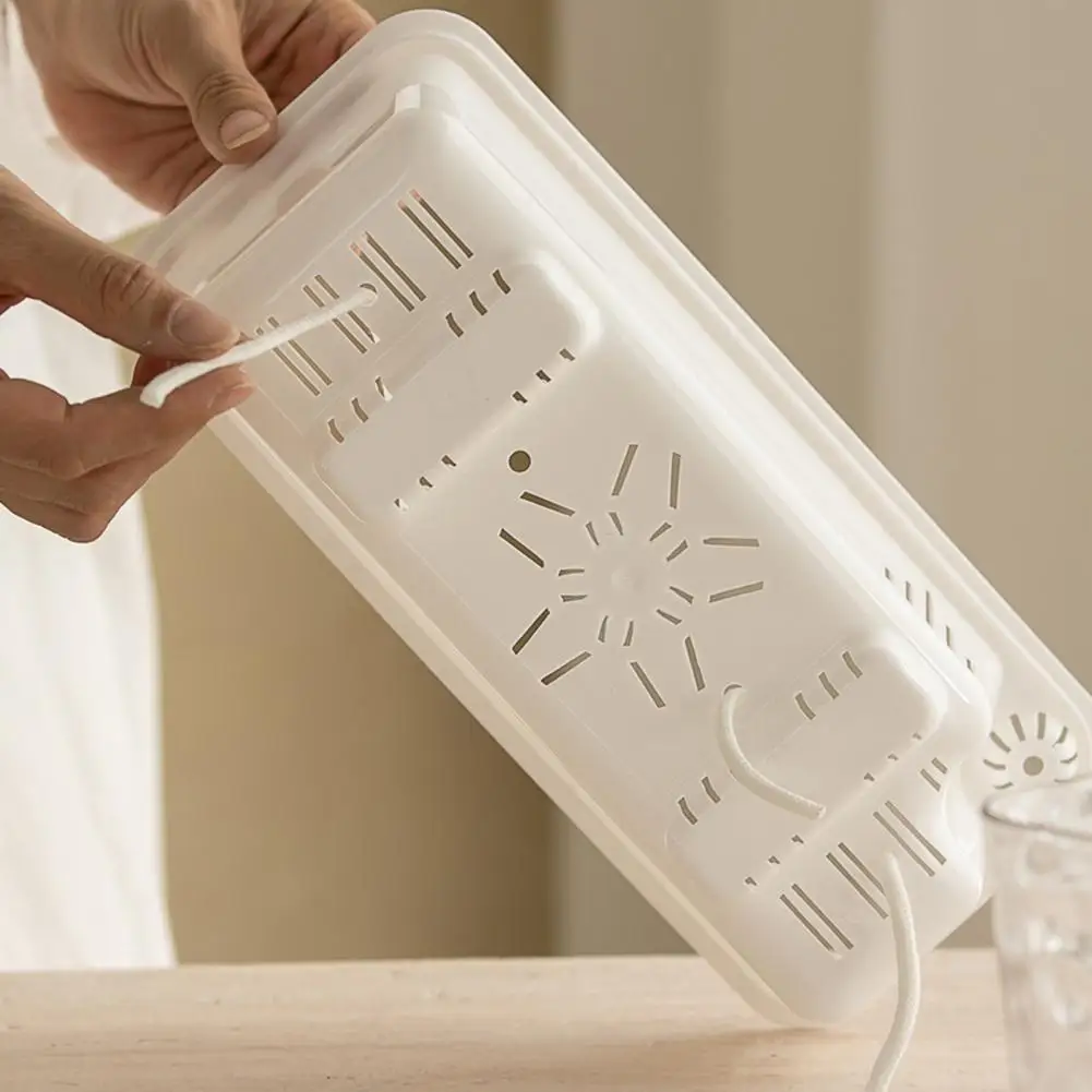 Glacier Pattern Planter Transparent Self Watering Planter Pot with Drainage Hole Reservoir Herb Flower Container Indoor Outdoor