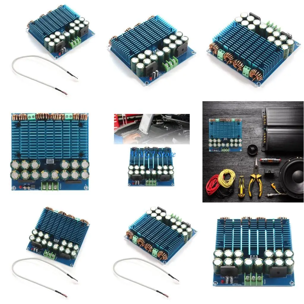 

37JE HiFi 840W Total Output Stereo Amplifier for Audiophiles with Double Chip Designs