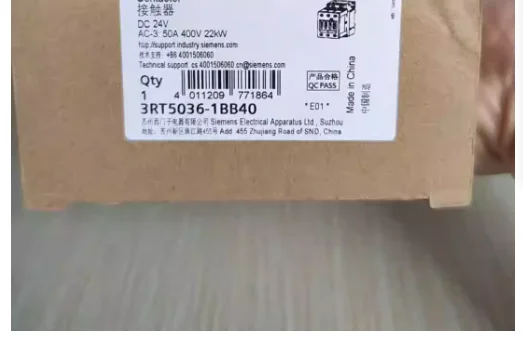 

3RT50361BB40 Brand New Original Authentic