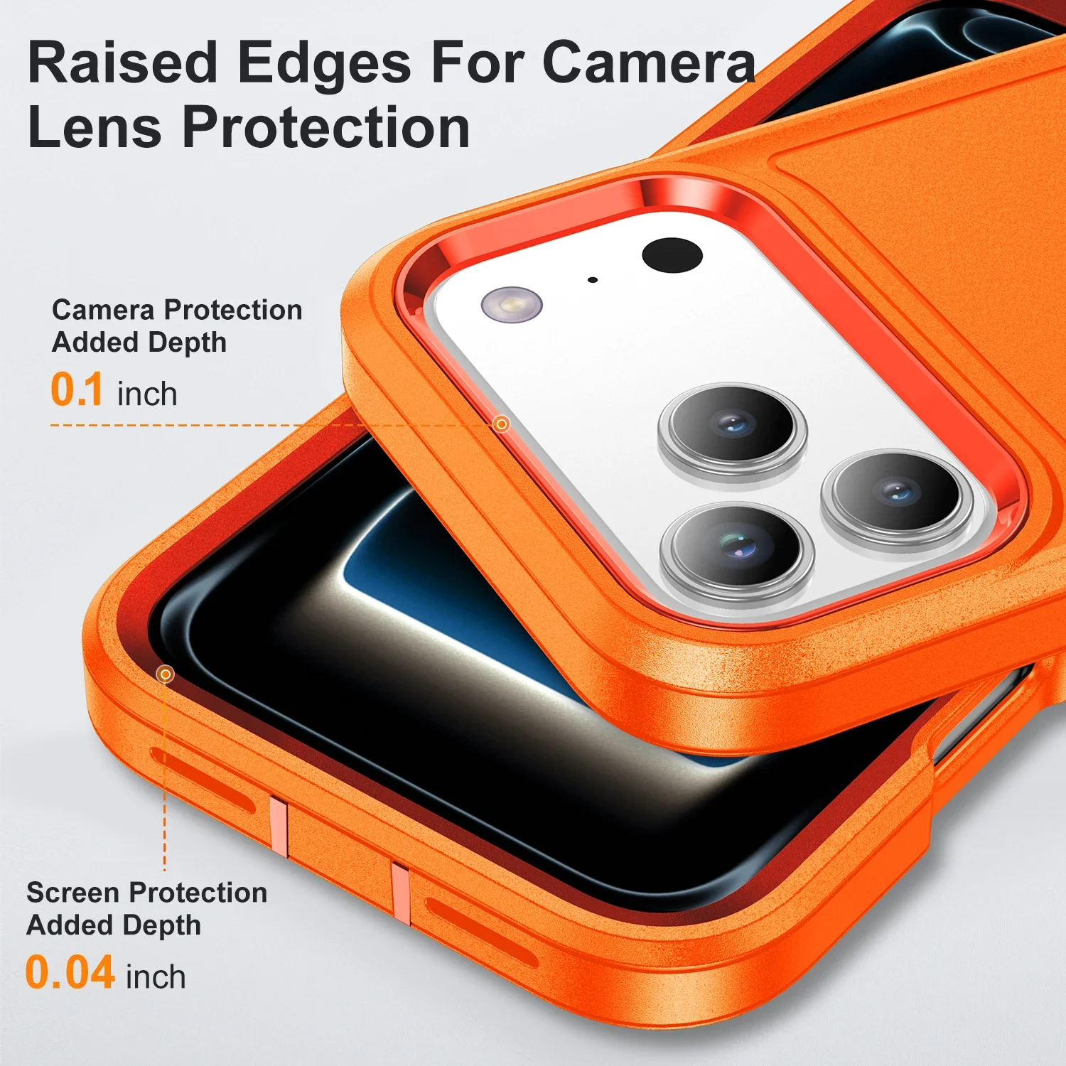 Funda protectora robusta con soporte para Iphone 17 Pro Max Air Iphone17 16 Plus Pro