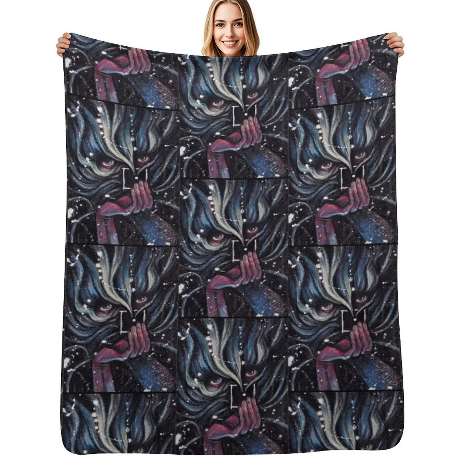 Disco Elysium Game Throw Blanket Decorative Sofa Weighted Large for sofa Decorative Beds Hairys Blankets