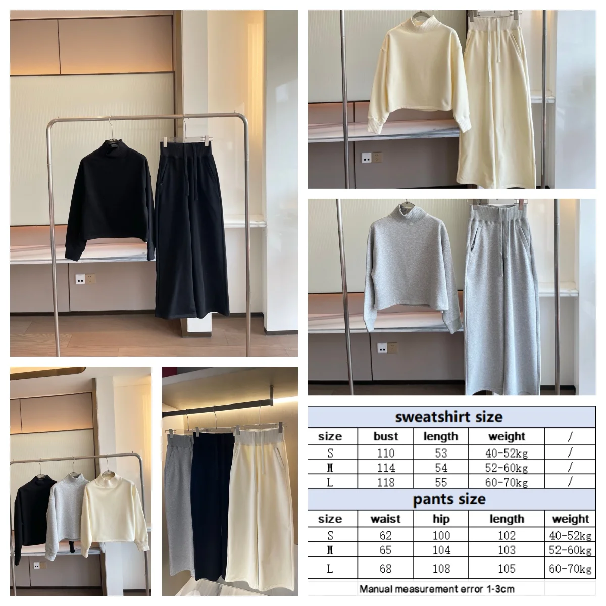 Women's new autumn and winter fleece hoodie fashionable sports and leisure set
