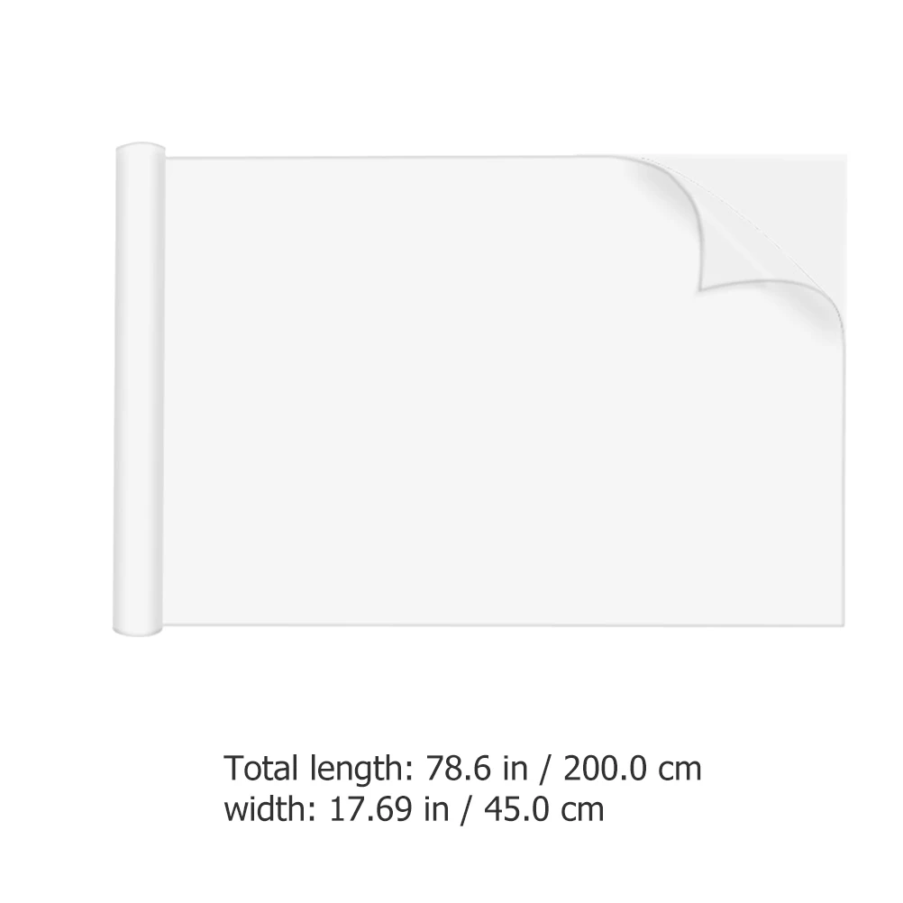 45Cm X 2M Large Erasable Whiteboard Self Adhesive Dry Erase Board Removable Wall Sticker For Home Meeting Room Notice Board