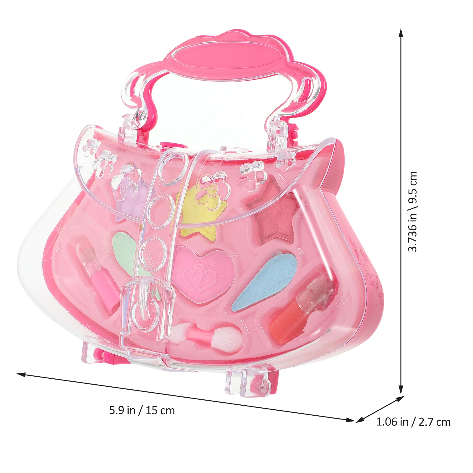 Kinder-Make-up-Set für Mädchen, Kinder-Make-up-Spielset, Kinder-Kosmetik-Set, Kinder-Beauty-Set, Make-up-Set für Mädchen