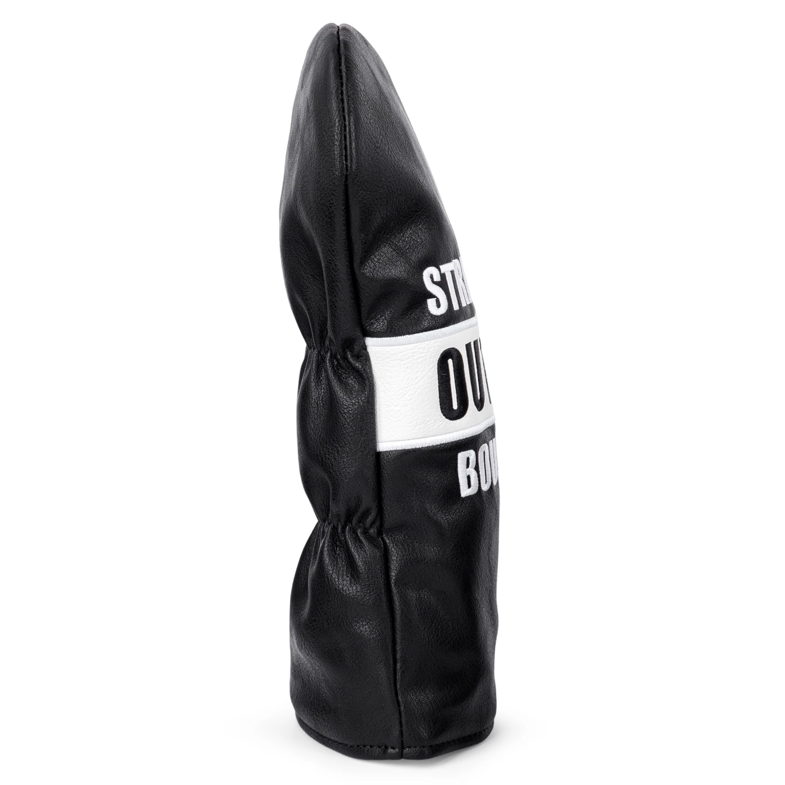Factory Price Premium Leather Golf Headcovers Golf Driver Fairway Wood Hybrid Head Cover Embroidery with Number Tags Straight Ou