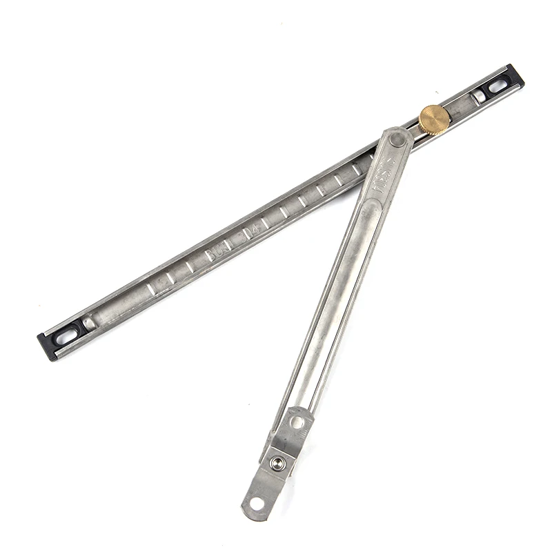 1 Stück Edelstahl-Fensterflügel-Windspangenbegrenzer Zwei-Verbindungs-Innenöffnung und Umkehrung