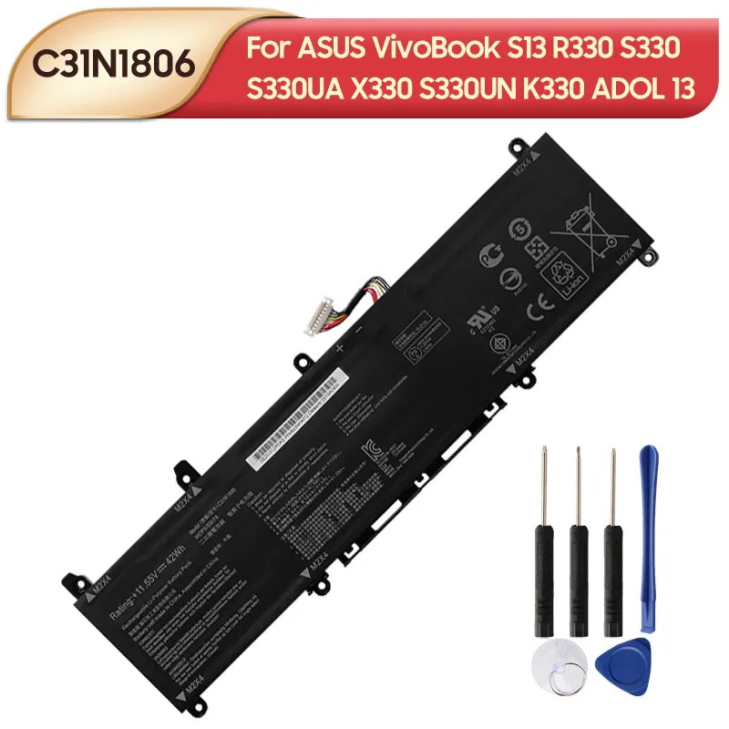 

Original Laptop Battery C31N1806 For ASUS VivoBook S13 R330 S330UN S330UA X330