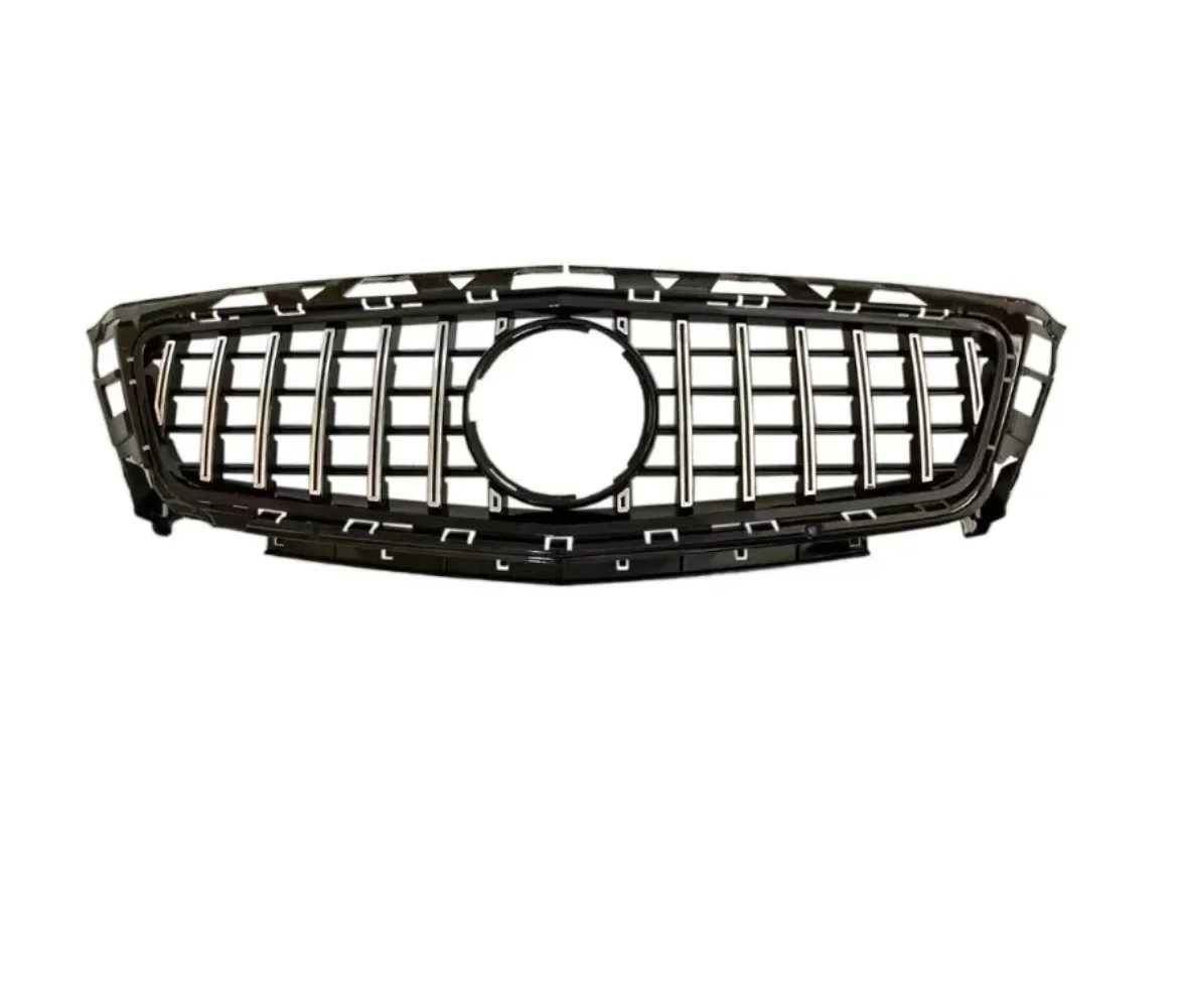 

Front Racing Billet Bumper Grille Upper Grill Cover For Mercedes-Benz W218 CLS-Class CLS350 CLS400 CLS500 CLS550 2015-2018 AMG