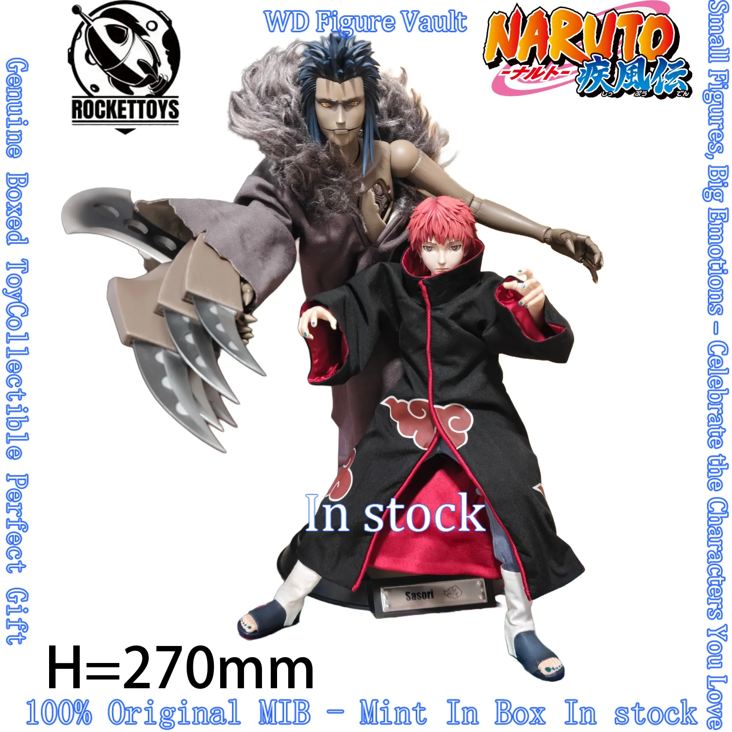 

В наличии: Фигурка RocketToys (ROC) 010 NARUTO Shippuden Sasori, аниме-модель Сасори, оригинальная игрушка в коробке, подарок