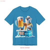 Frosty Refreshment: Party Polar Bear Tee for Adults! Beer Lovers Gift