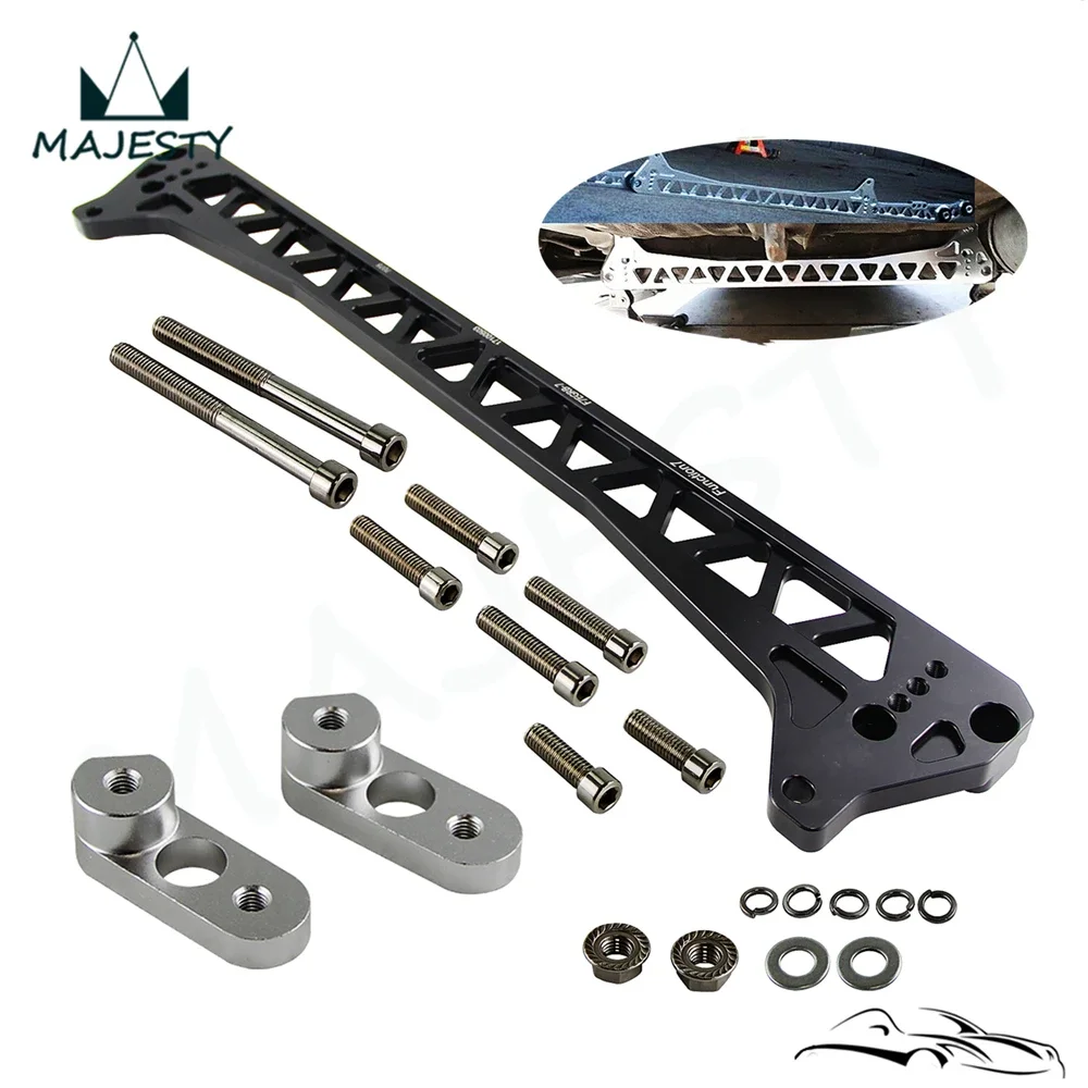 

Rear Aluminum Subframe Brace Tie Subframe Subillet Fit For 92-95 Honda Civic