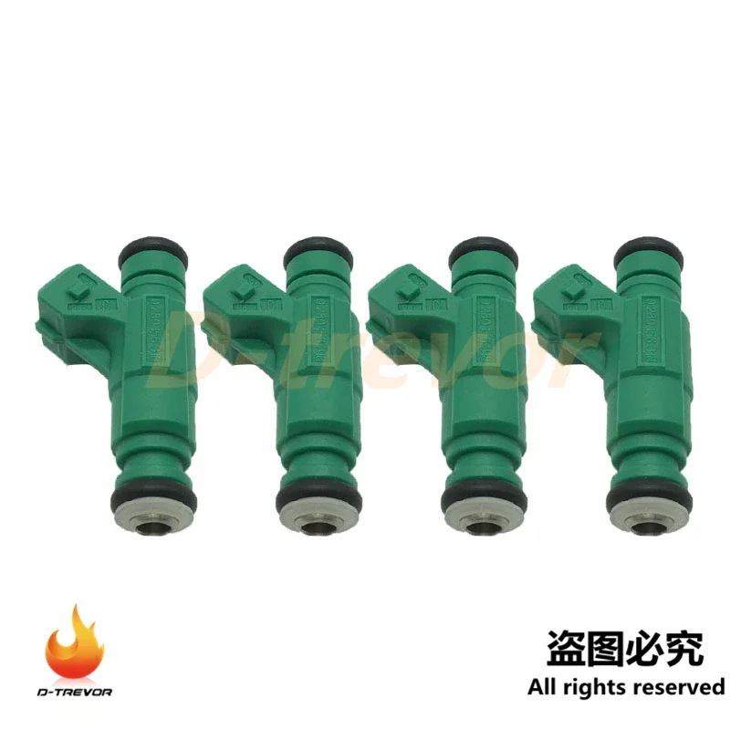 4Pcs OEM 0280156318 Fuel Injector nozzle For Citroen C2 C3 C4 Xsara 2 Berlingo Peugeot 206 307 1.6 16V 1984E9