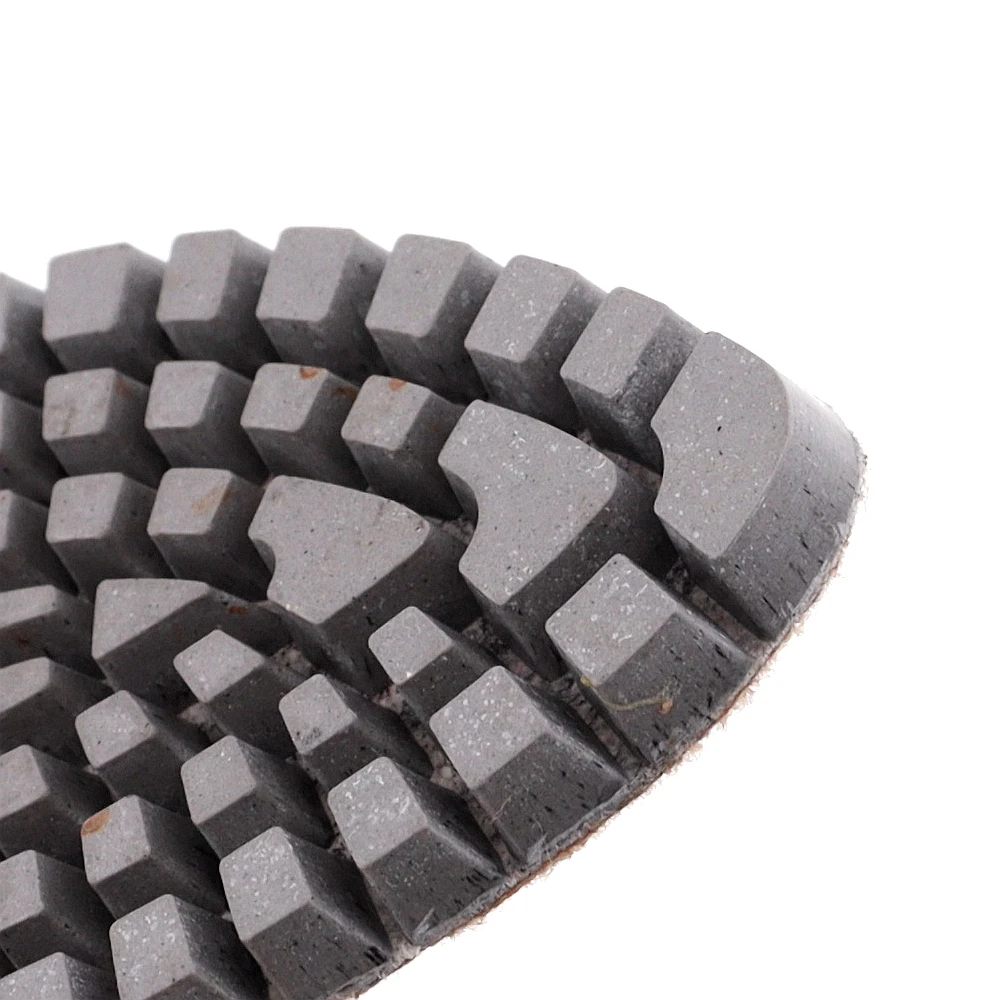 Imagem -05 - Almofada de Polimento de Diamante Triangular para Piso de Concreto Lixador em Forma Especial para Pedra de Mármore Grainte 10 Pcs por Conjunto