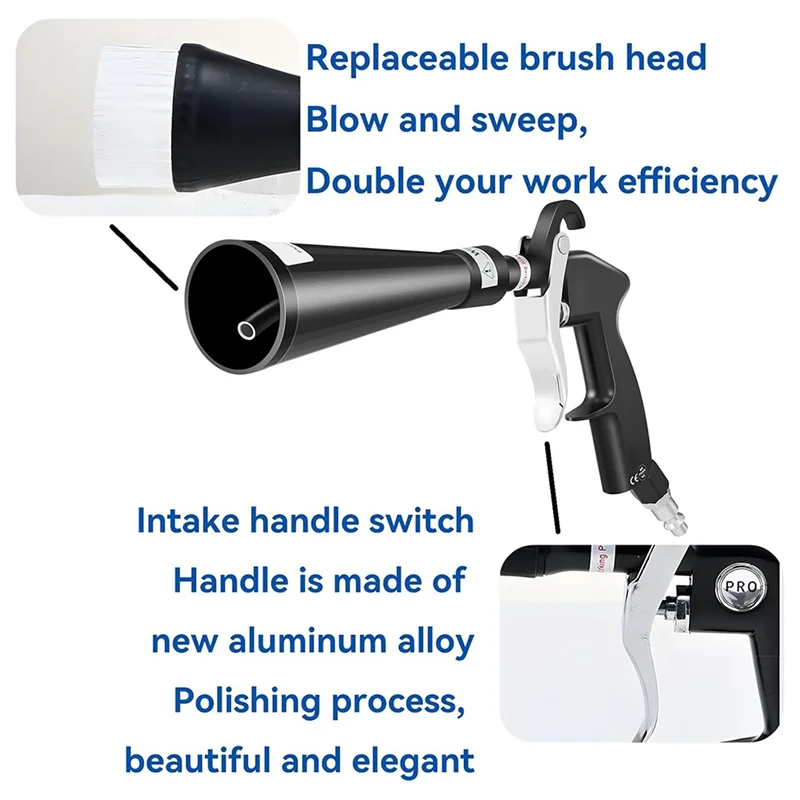 

B08B-Tornado Car Cleaning-Gun, Air Dryers,Blowers & Blades, Tornado Air Gun, Tornado Dry Cleaning Gun,Use With Air Compressor
