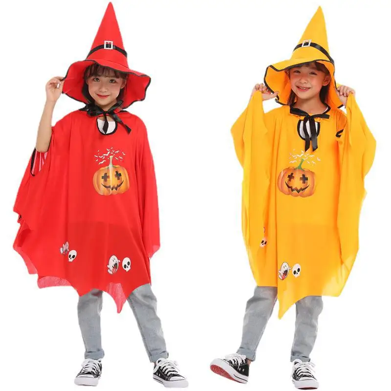 New Arrival Child Unisex Toddler Family Witch Cosplay Costume Halloween Carnival Party For Kids Costumes 3 Colors Avaiable