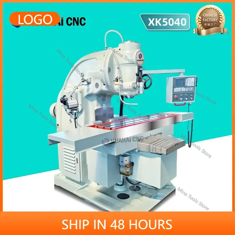 Hua Hai Vertical Metal Multi-functional Heavy CNC Milling XK5040 3-axis GSK Control System Single Spindle 11Kw High