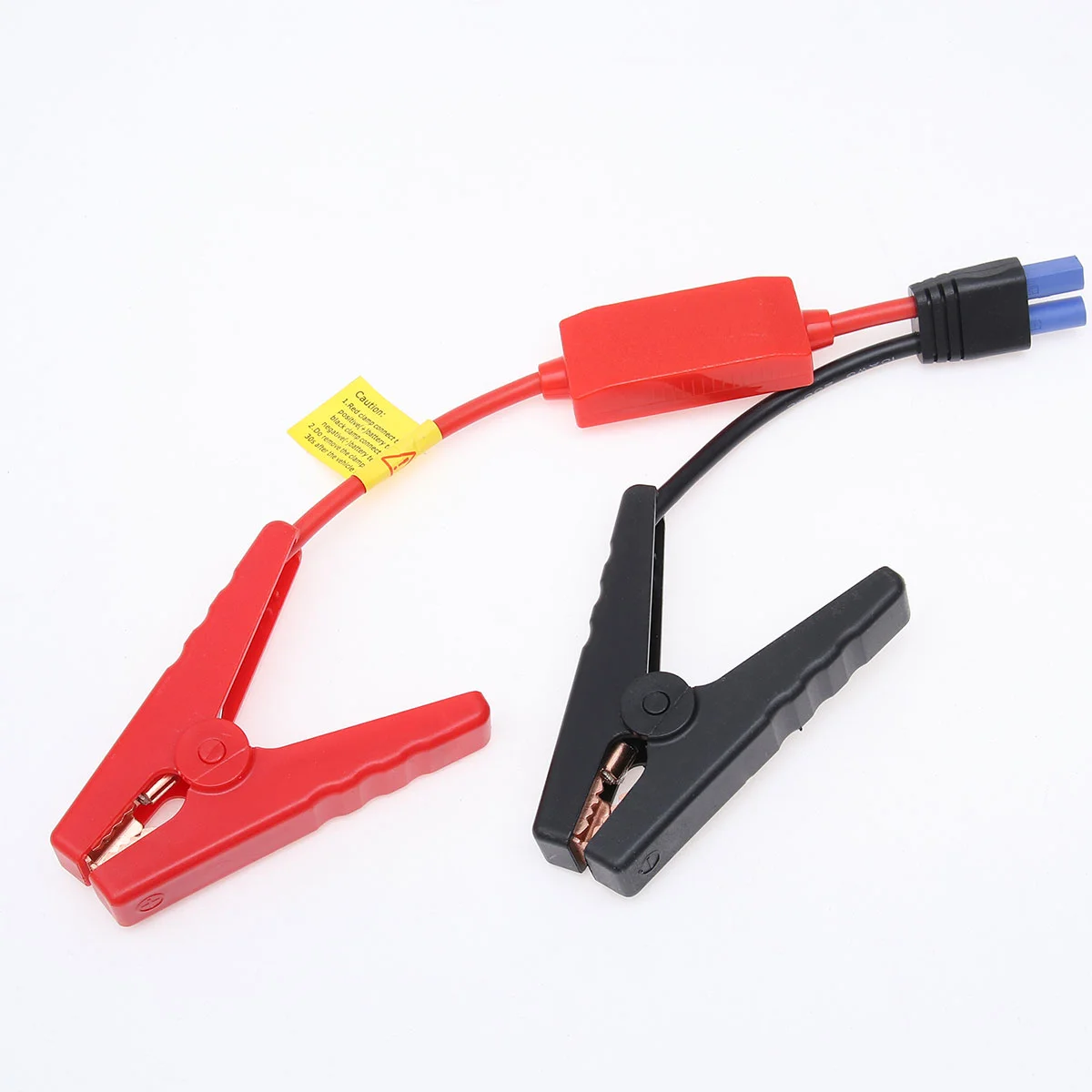 2pcs Connector Emergency Jumper Cable Alligator Clamp Booster Clips for Universal Car Jump Starter