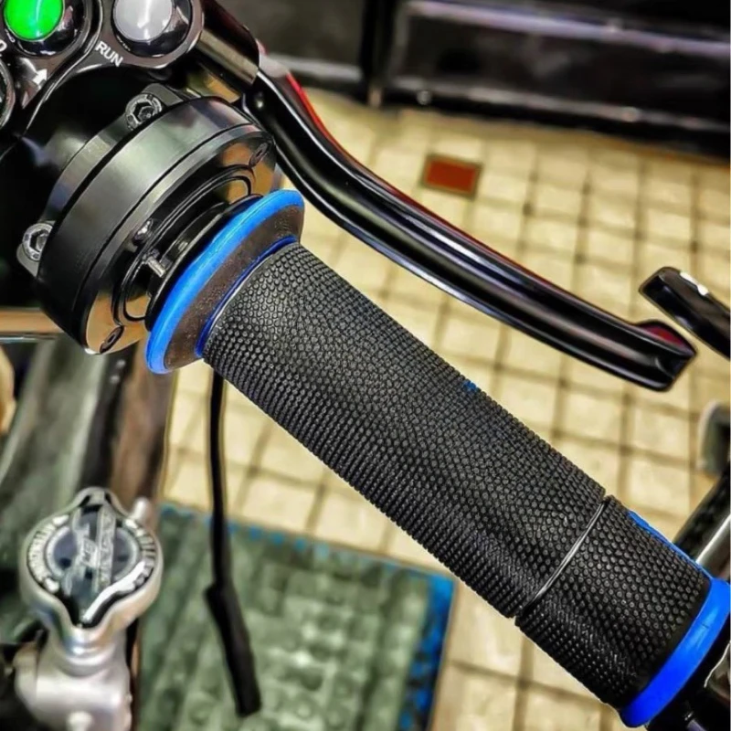 

Handlebar Grip A450 Universal Motorcycle Modified Handlebar Grip Anti-Slip Wear-Resistant Good Grip