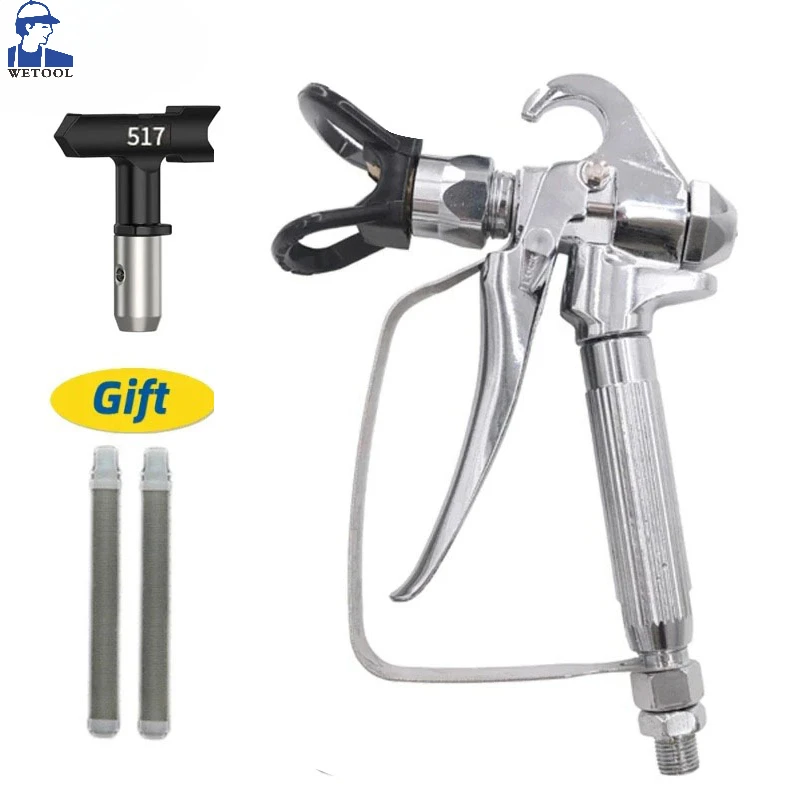 Latex 1/4“ Airless Spray Gun High Quality  For Gra 3600PSI  Electric Paint Sprayers With 517 Spray Tip Best Promotion