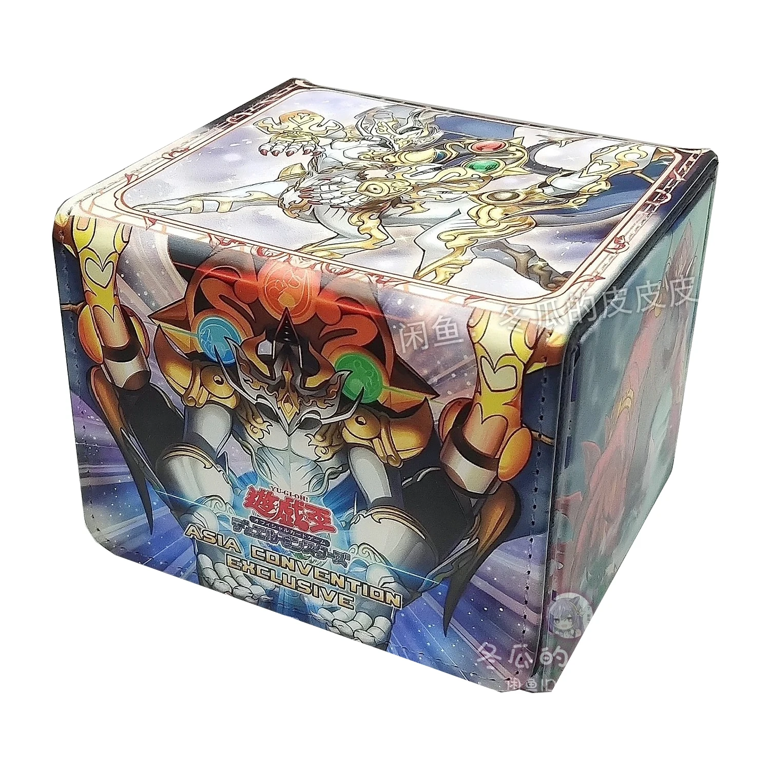 Самодельный Yu-Gi-Oh! Коробка для хранения карт Sosei Ryu Ge Mistva, высококачественная кожаная коробка для хранения карт Ygo Ryu Ge Rising, подарочные игрушки.