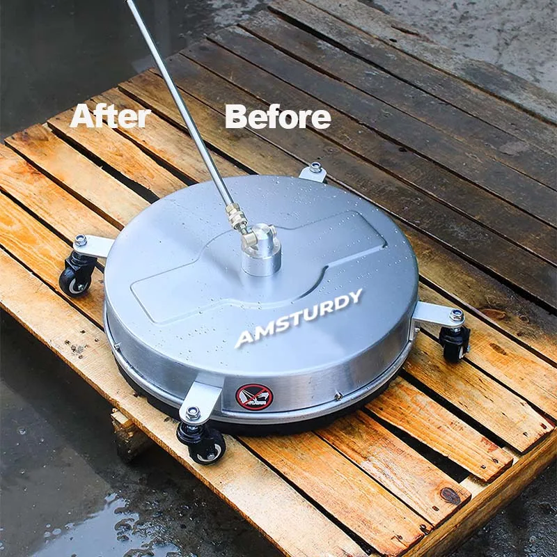 AMSTURDY SSK15 inch surface cleaner mosmatic patio whirlaway pool flat industrial high pressure washing washer  surface cleaner