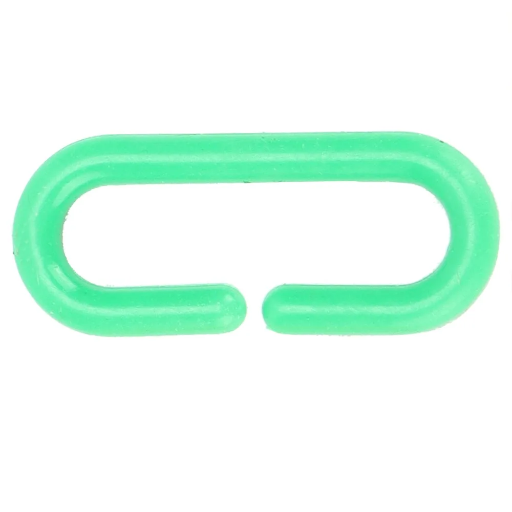 200pcs Plastic Material Bird Chewing Rainbow Colors Swing Climbing Parrot Cage Mix Color DIY Assembly Educational Bird