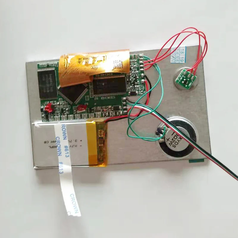 ビジネスギフト用のビデオグリーティングカード,カスタムビデオモジュール,7インチ画面