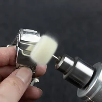 1-10pcs 3mm Felt Grinding Sanding Head Mini Polishing Brush for Dremel Dril Jade Abrasive Buffing Wheel Shank Cotton Thread 2