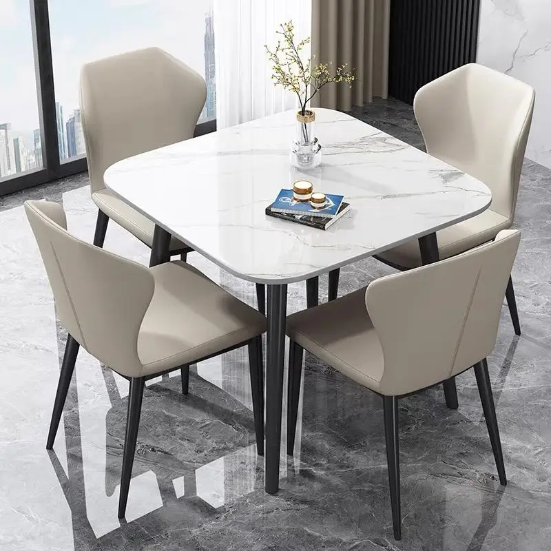 

Restaurant Chairs Dining Table Chairs Salon Center Bistro Space Saving Computer Dining Table Minimalism Mesa Home Furniture