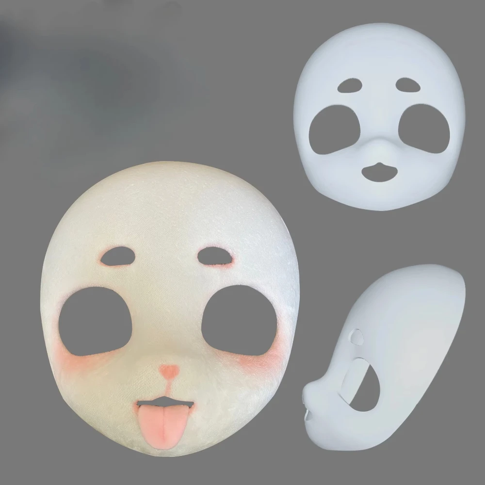 

Новая маска с черепом ки, пушистый головной убор, ткань для лица, маска кии, маленькая лиса, животное, скелет, меховой костюм, женщина, мужчина, сделай сам, комикс, мультфильм