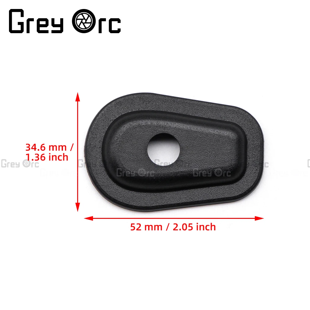4PCS Motorcycle Universal Turn Signal Light Adapter Gasket For Kawasaki Z125 Z400 Z500 Z500SE Z650 Z900 Z900SE Z1000 Accessories view 5