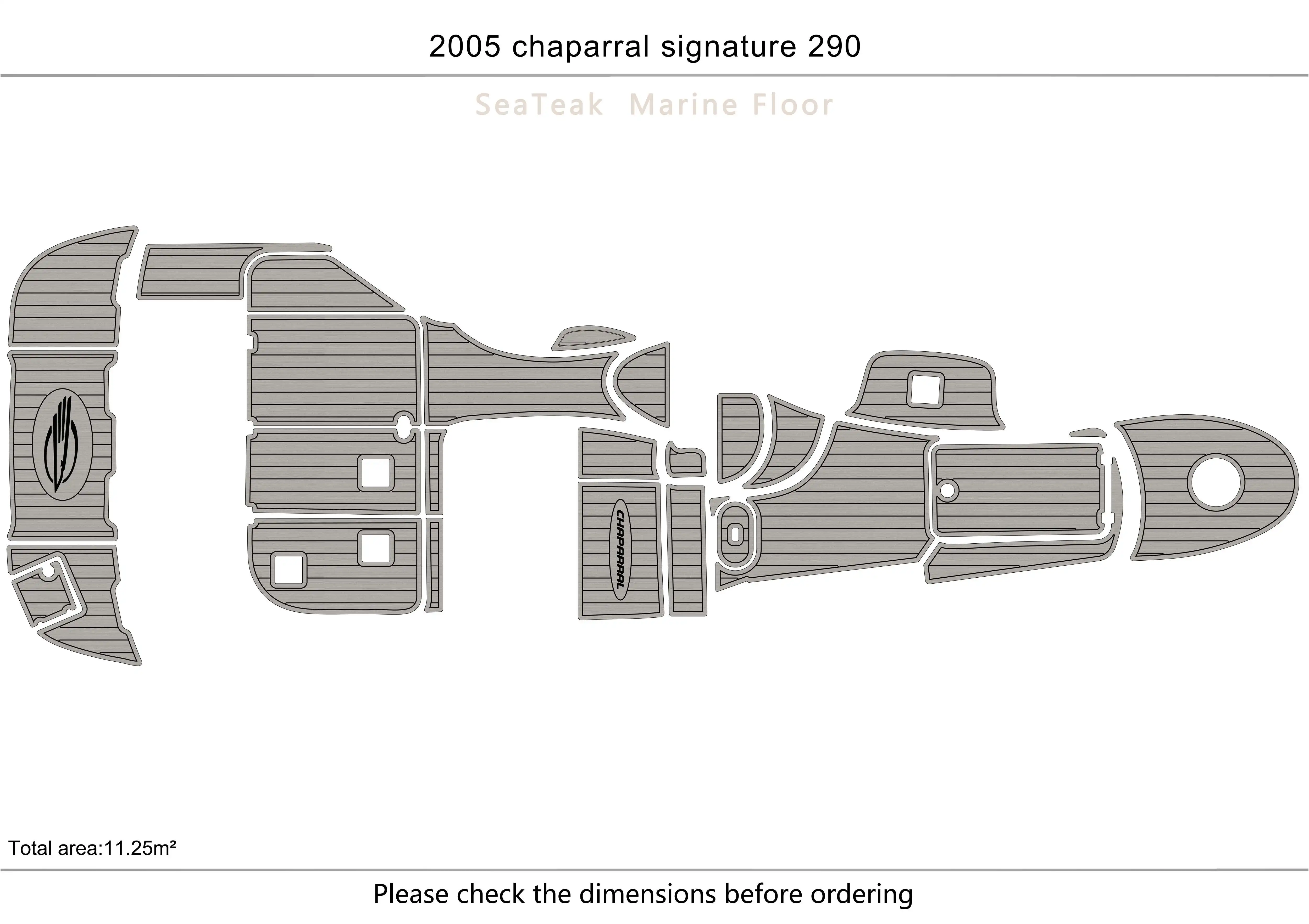 2005 chaoarral signature 290 Cockpit swimming platform  1/4