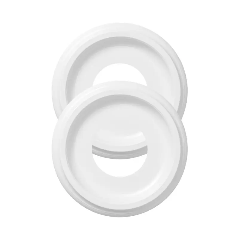 A21Q -2 Packs Molded PU Ceiling Medallions 10 Inch OD X 4 Inch ID (Fits Canopies Up To7-1/4 Inch)