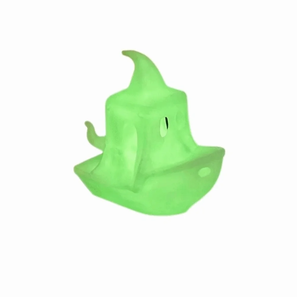 Gothic Style Novelty Halloween Ornaments 3D Printed Decoration Fidget Clicker Witch Pot Sculpture Funny Pumpkin Statue Home Gift