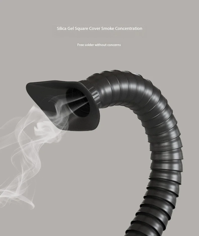 Desktop iron Manual welding fume purifier Smokeless welding smoke remover Portable dust remover