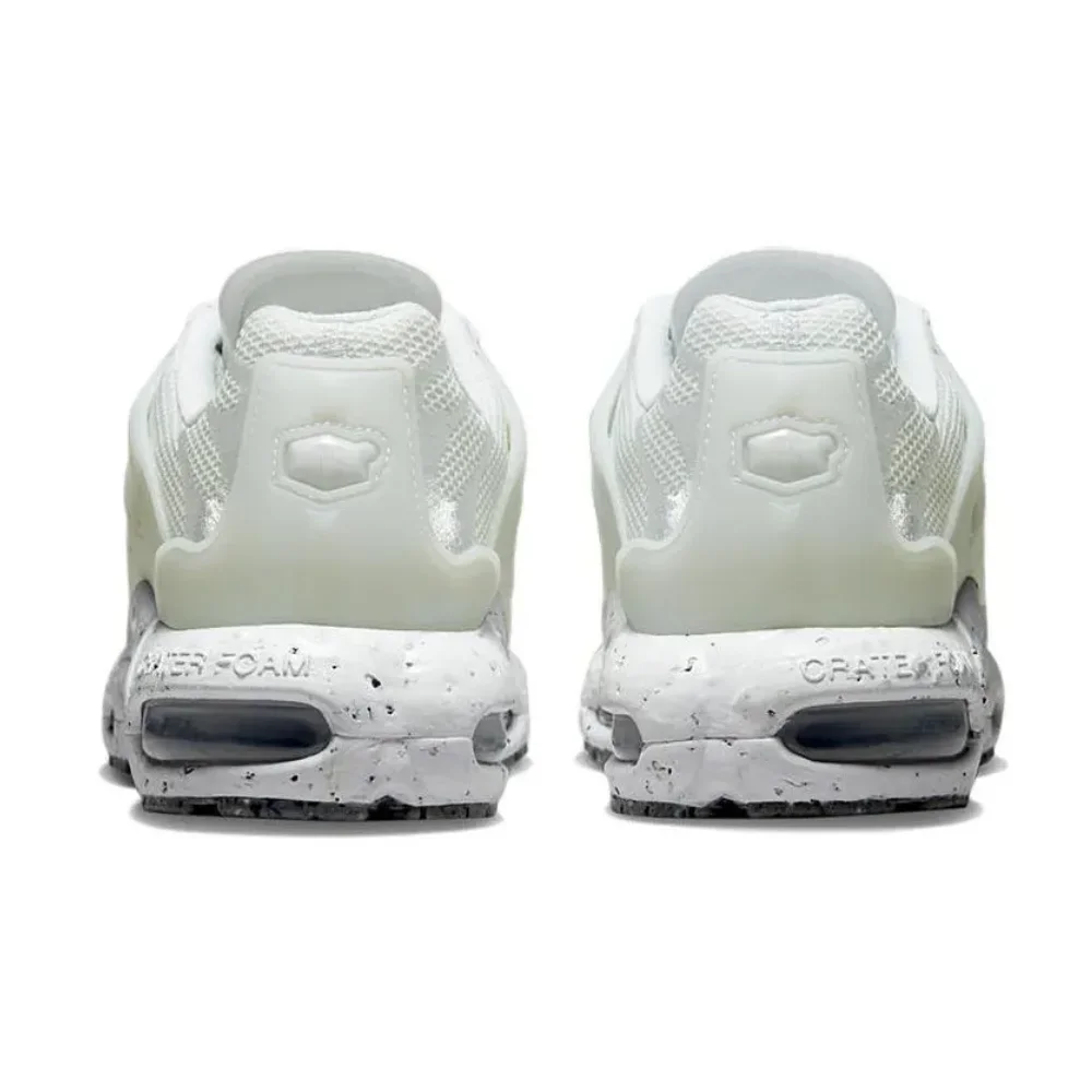 Nike White Air Max Terrascape Plus Fashion Versatile Low Top Casual Running Shoes Comfortable Anti-slip Men's Sneakers