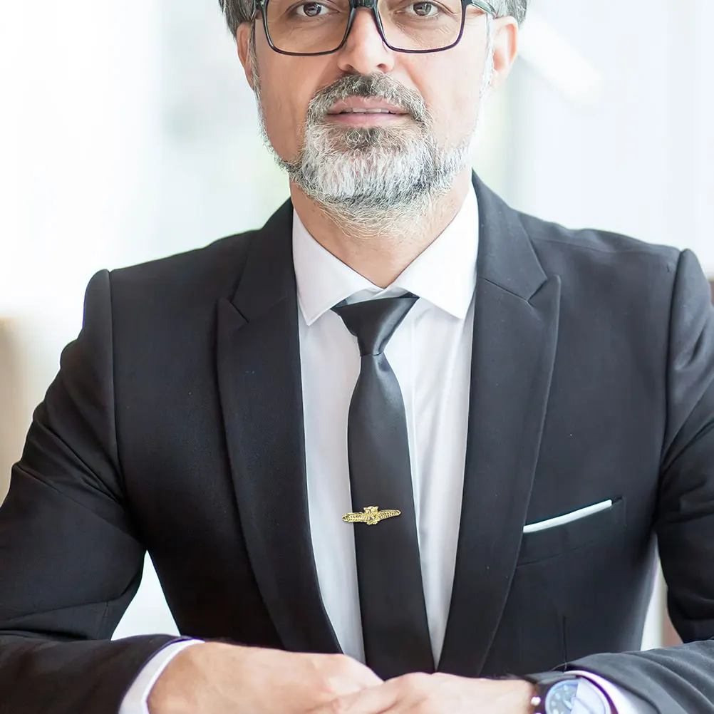 

Suit Accessories Clip Ties for Men Neck Receive Flowers Business and Women