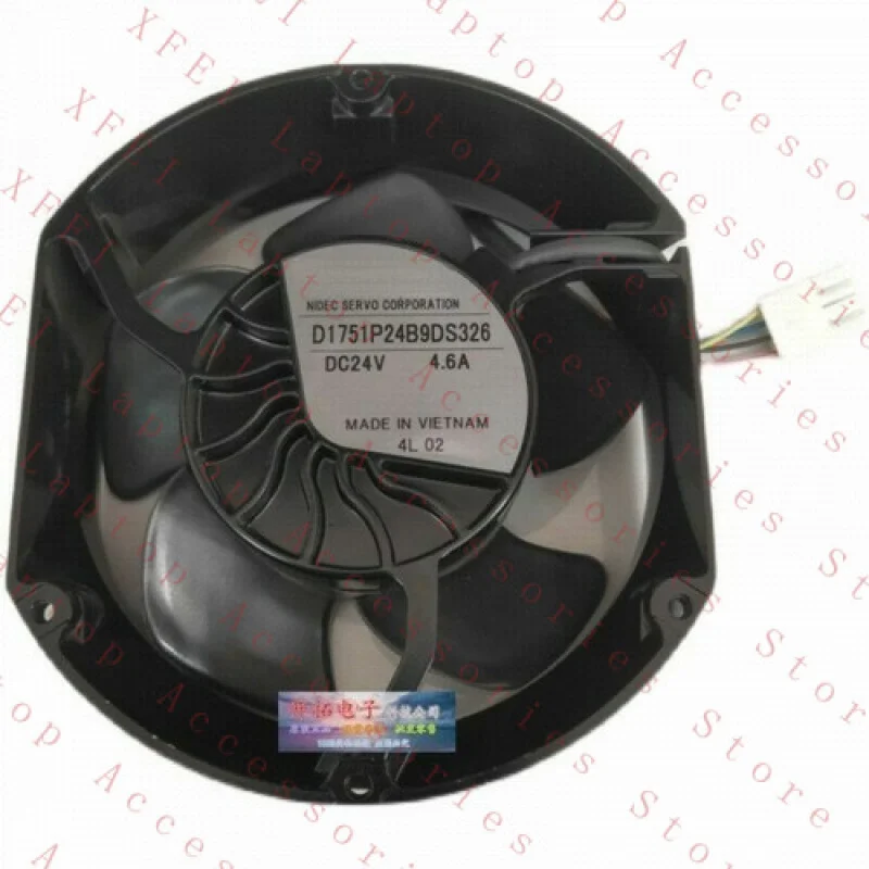 F Inverter Silent Cooling Fan D1751P24B9DS326 24V 4.6A