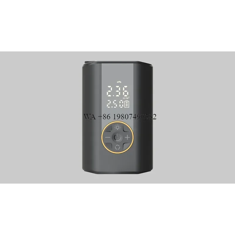 wmwmnu Portable Cordless Car Tire Inflator 150PSI Digital Air Compressor 7.4V 40W Mini Tire Pump for Car Motorcycle
