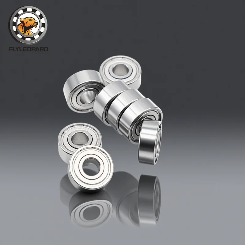 

10PCS R3ZZ 4.762x12.7x4.978 mm Deep Groove Ball Bearings ABEC-7