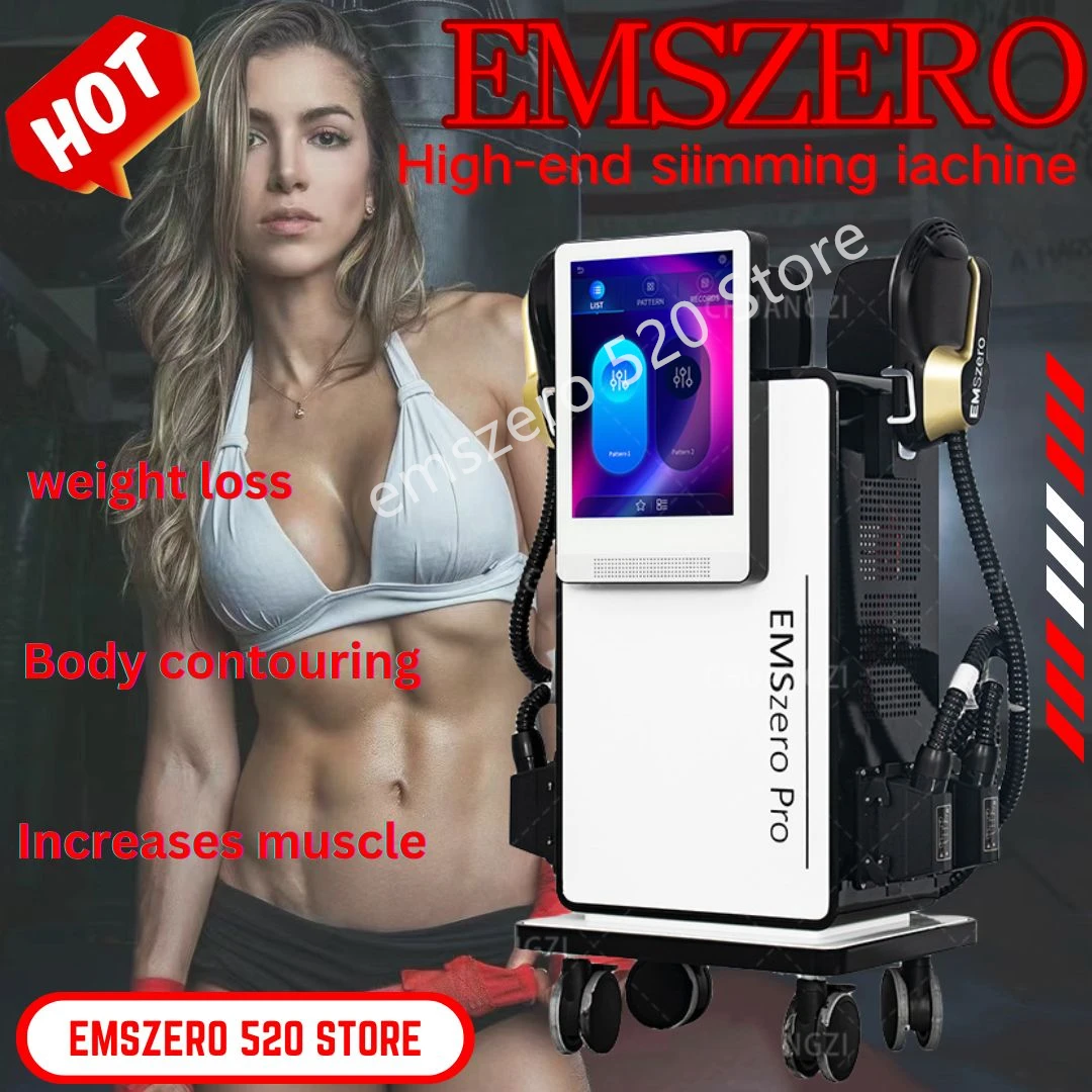 

2024 Latest EMSzero PRO 6500W EMS RF Body Muscle Sculpting Mechanism Building Muscle Stimulator Pelvic Pad Available Machine