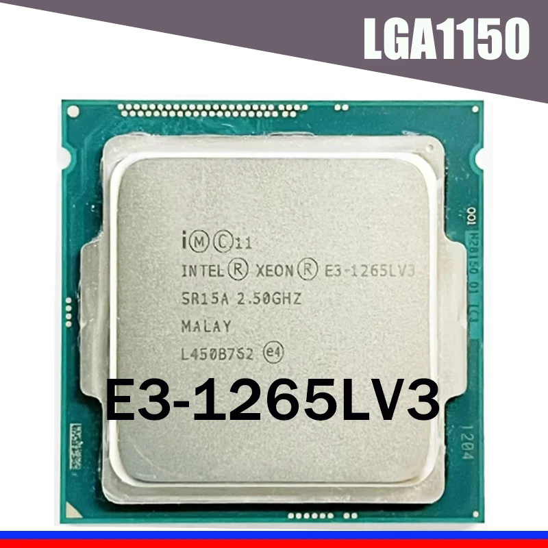 Xeon E3 1265L V3 1265LV3 2.5GHz 4-Core LGA 1150 E3-1265LV3 Haswell