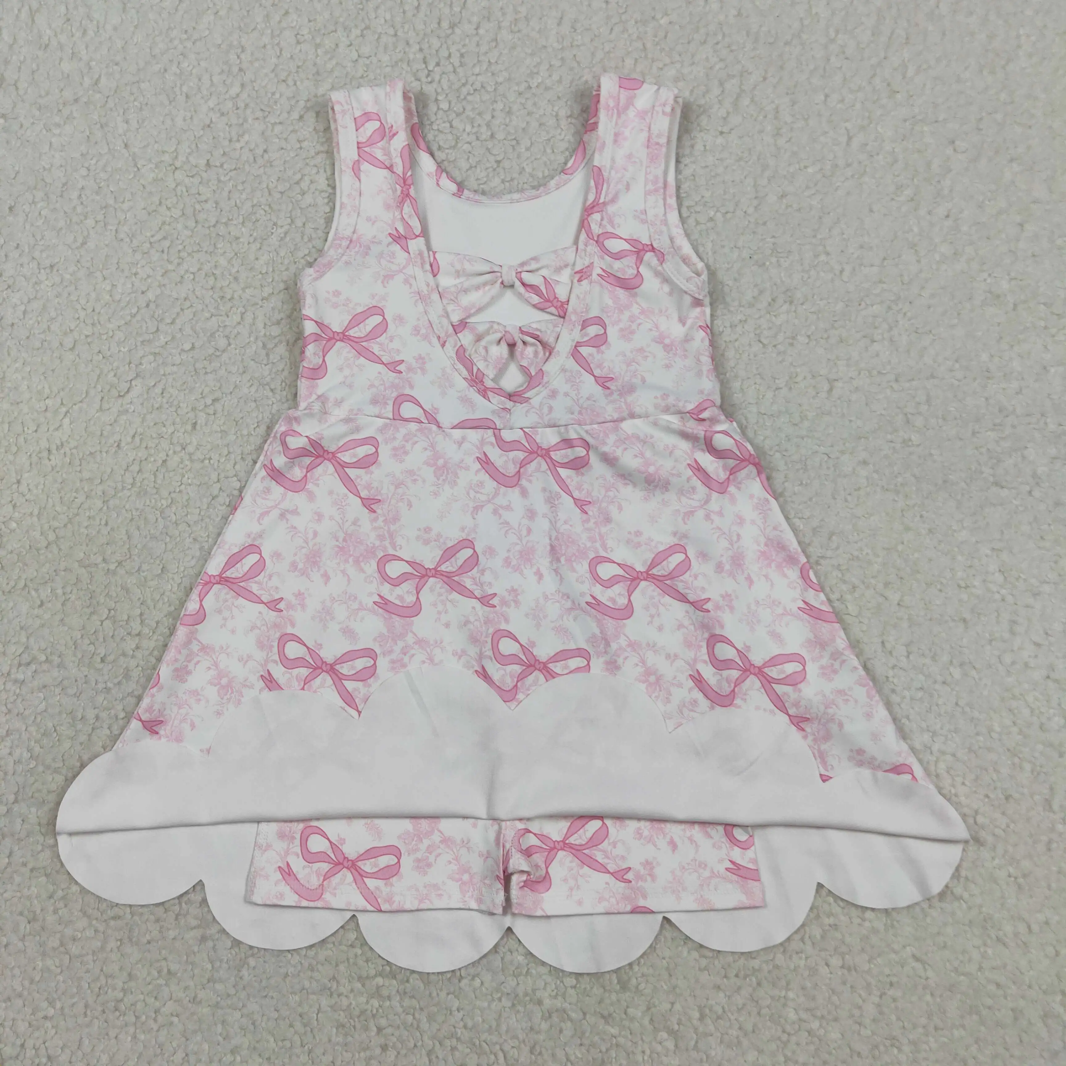 ベビーガール用アクティブピンクの服、幼児キッズ用ノースリーブ - Baby Yoga Clothing のレビューと価格