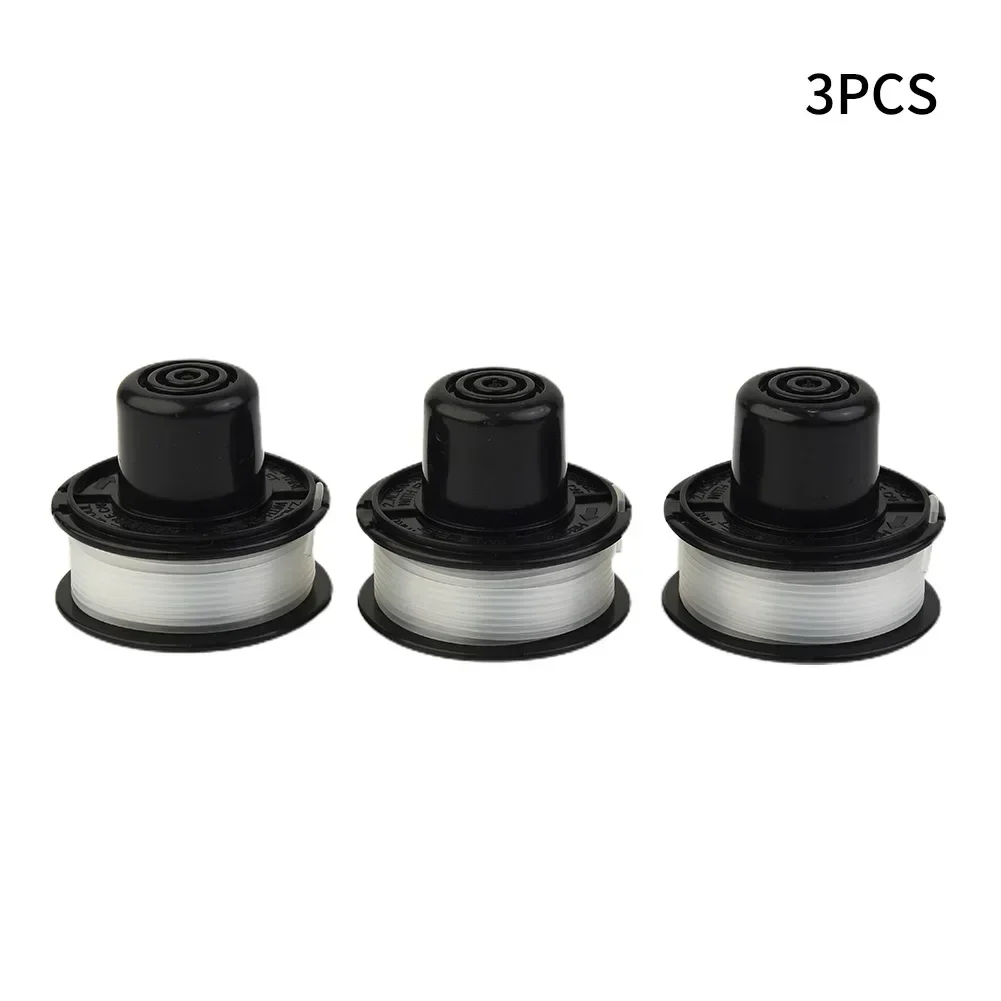 3pcs Trimmer Heads Black & Decker Bump Feed Spool A6226 GL250 GL310 GL360 New Grass Weeds Trimmer Heads Garden Tools