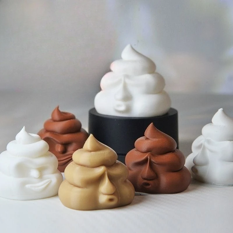 

3D Printing Ornaments Parody Feces Home Decoration Couple Desktop Decoration Daily Gifts Cute Decoration